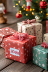 Carta da regalo in carta velina natalizia Hoho